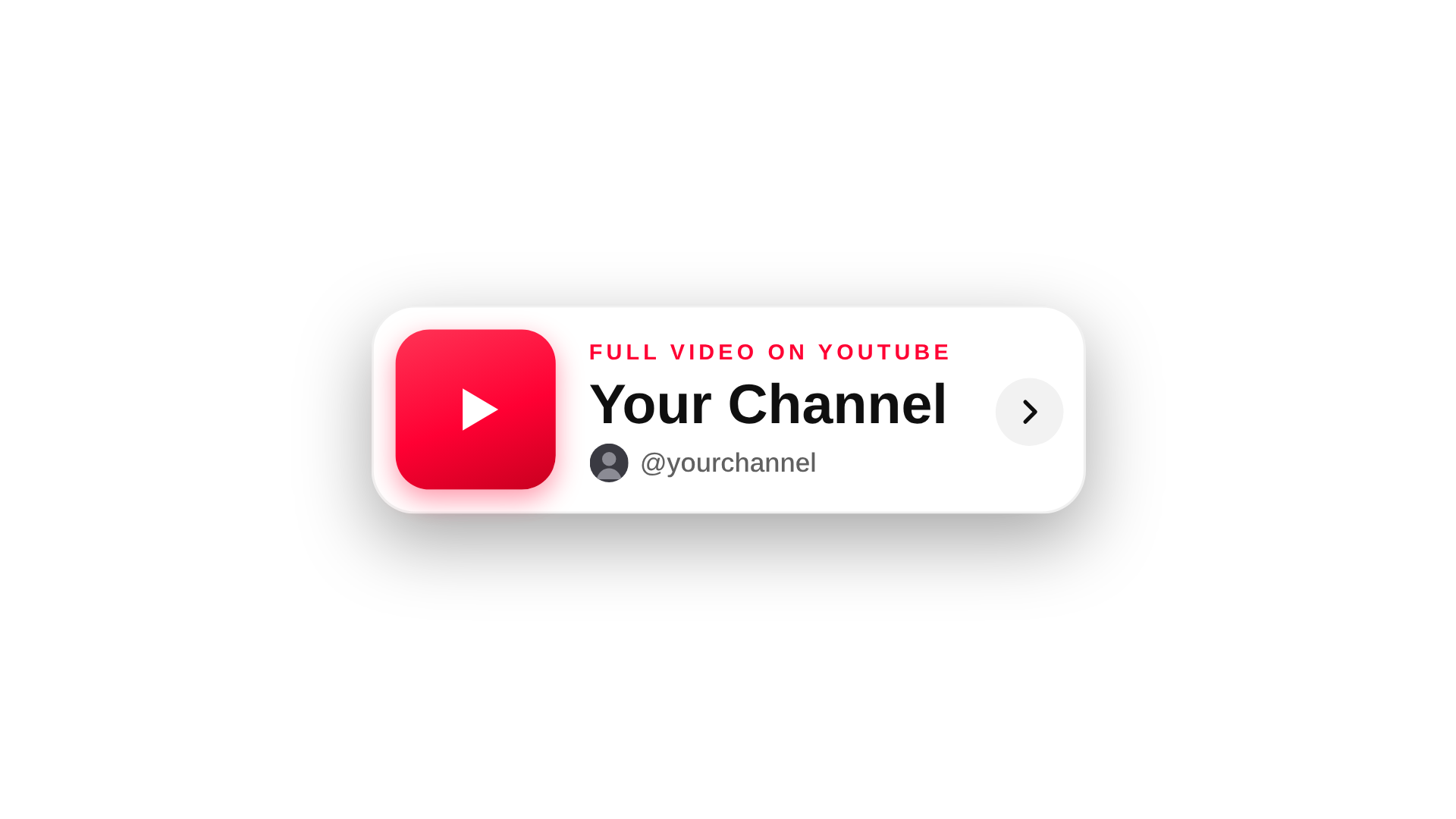 Free Full Video on YouTube Tag animation, green screen and transparent download