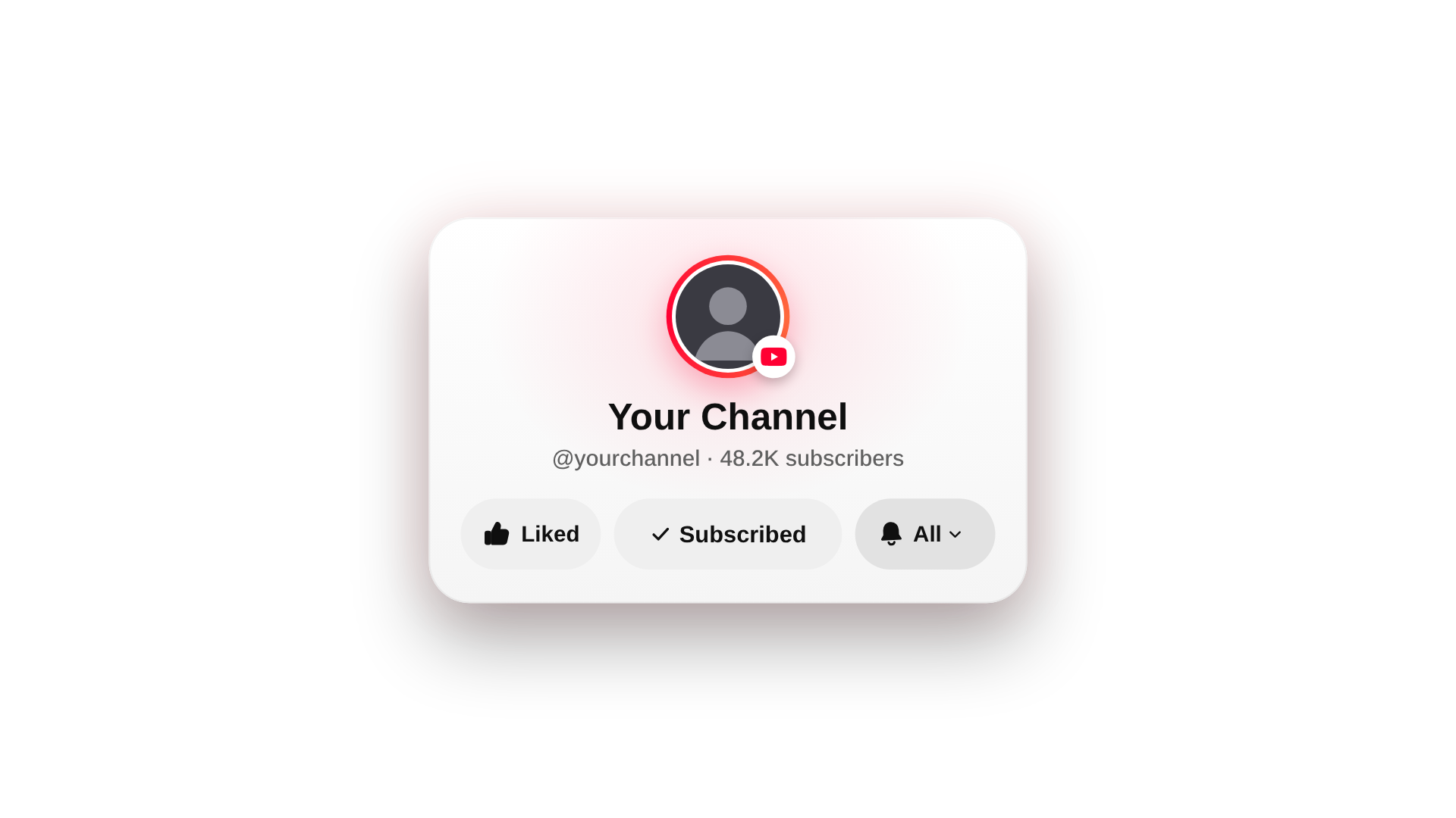 Free YouTube Like + Subscribe + Bell animation, green screen and transparent download
